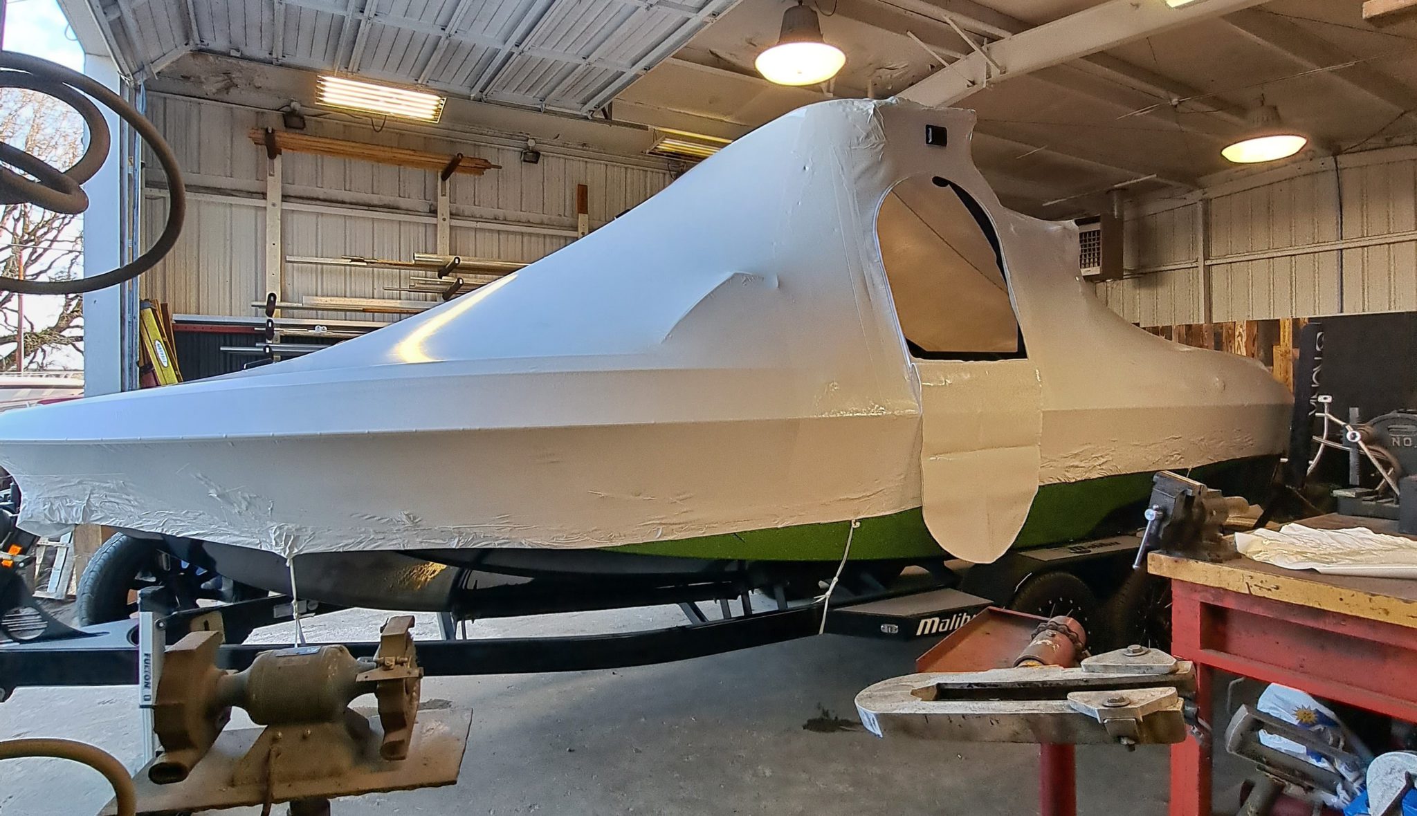 30" x 48" Zipper Access Door (DS48W) White Dr. Shrink